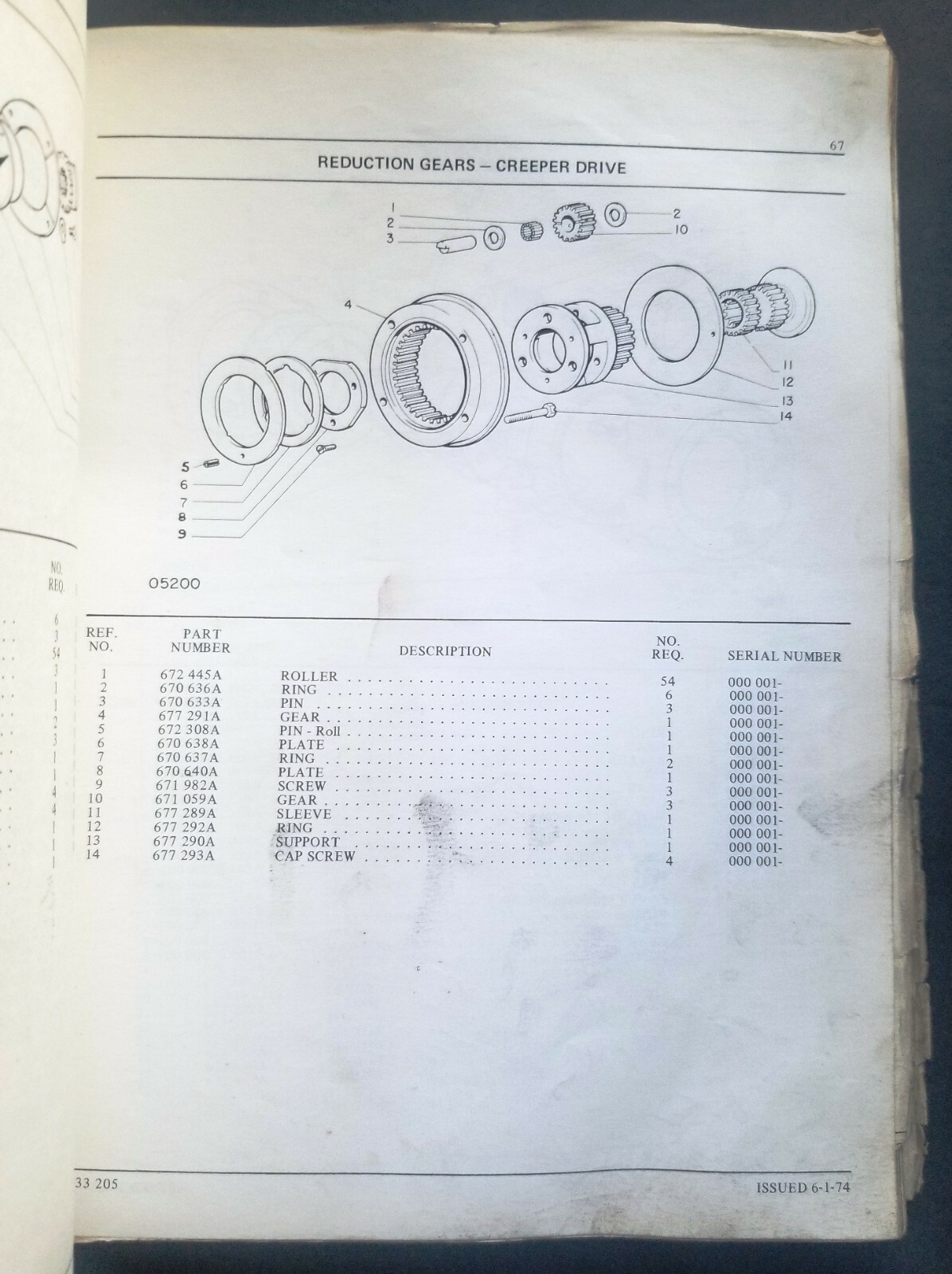 Oliver – Cockshutt Models 1265 and 1270 Tractor Dealer Parts Catalog