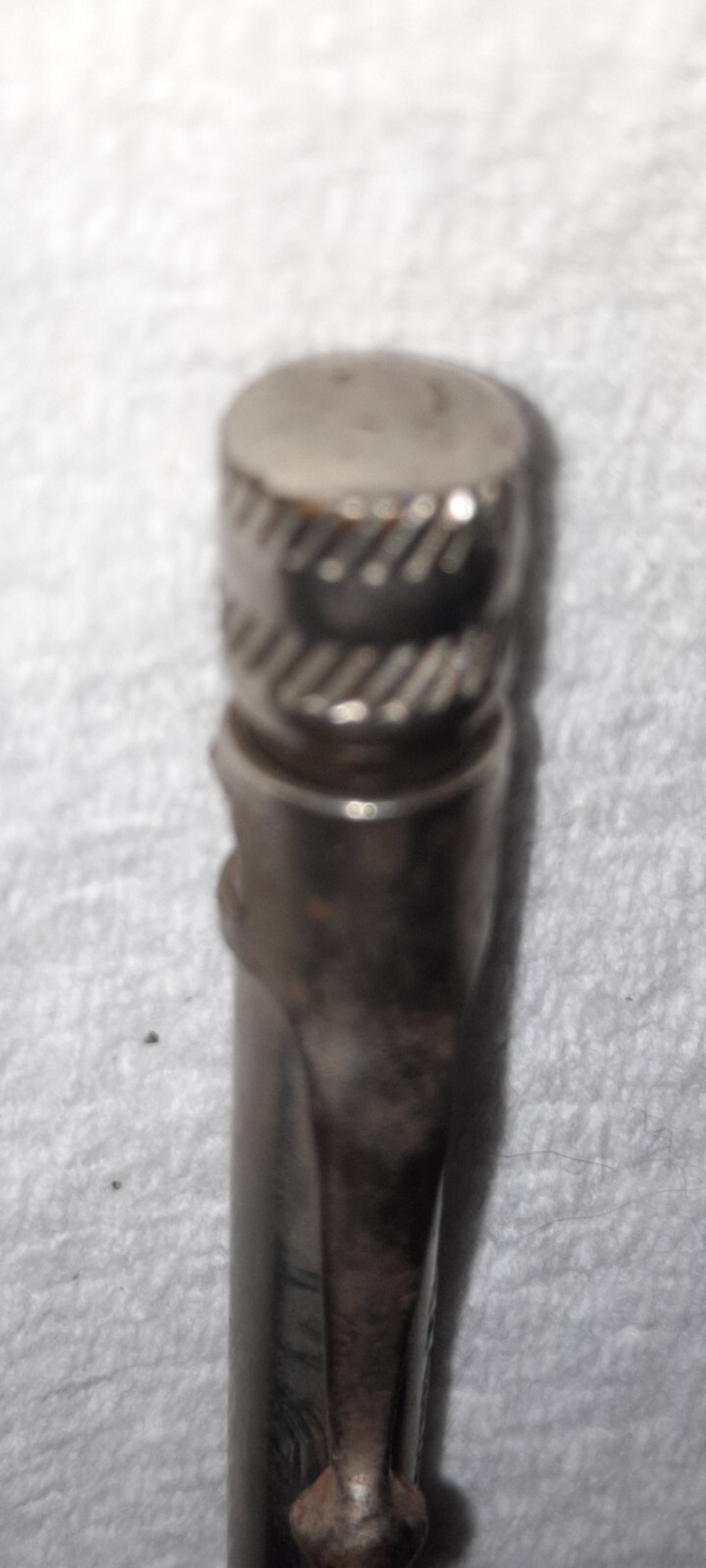 « National Live Stock Commission Co »Chromed Metal LEAD HOLDER Working Mech Pencil