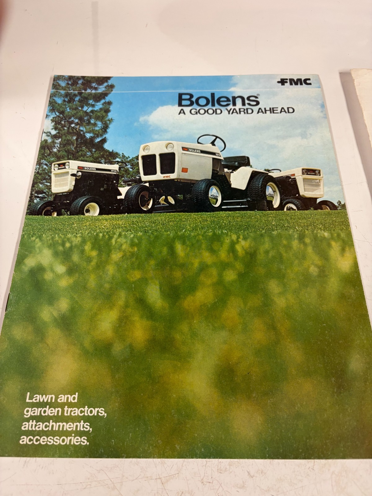 3 – Bolens and FMC Garden Tractor Dealers Sales Brochure Vintage 1970&rsquo;s 1960&rsquo;s