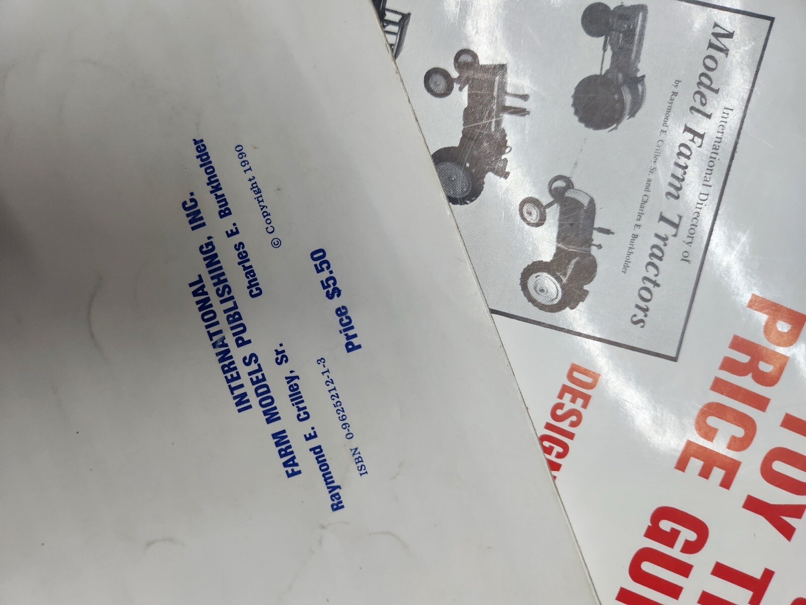 Vintage 1989-1991 Farm Toy Tractor Price Guide Set