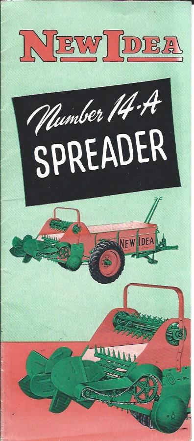 Farm Equipment Brochure – New Idea Barn-O-Matic Auger Feeder Cleaner X3 (F3365)