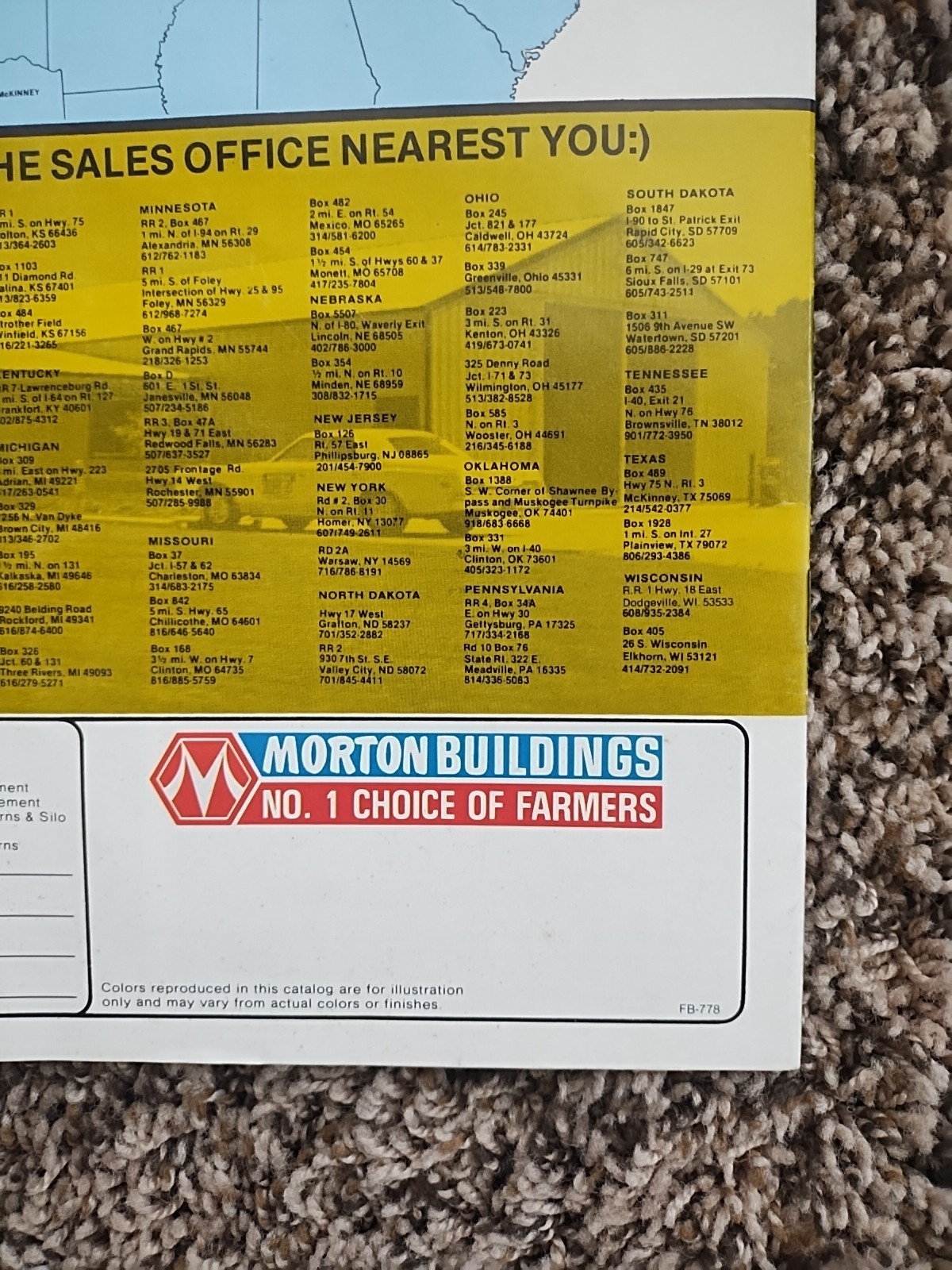 2 Morton Buildings Machine Farm Storage Facilities Sales Brochures 1978 1980