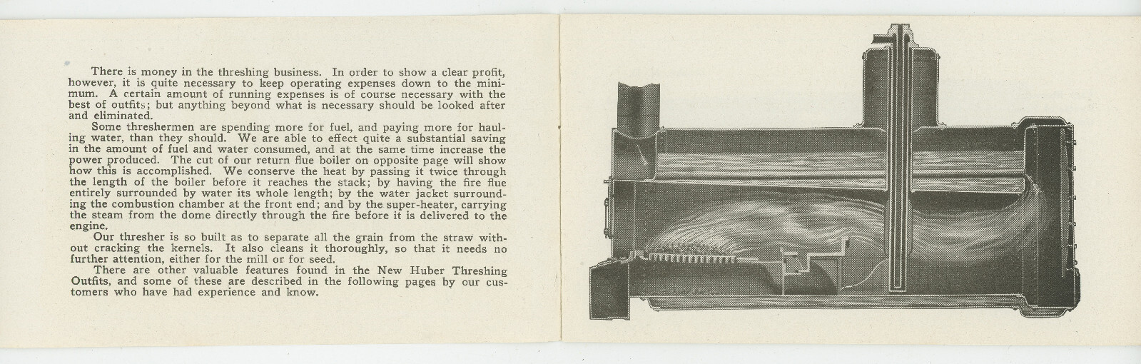 Early 1900&rsquo;s Huber Farm Thresher 20 Page Machinery Pamphlet