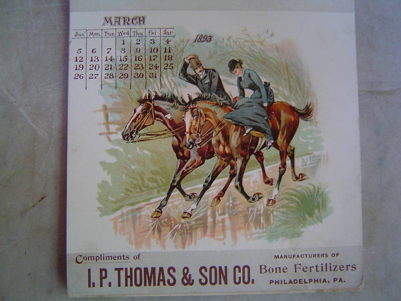 1893 – I P Thomas, Philadelphia, Pa – Bone Fertilizers