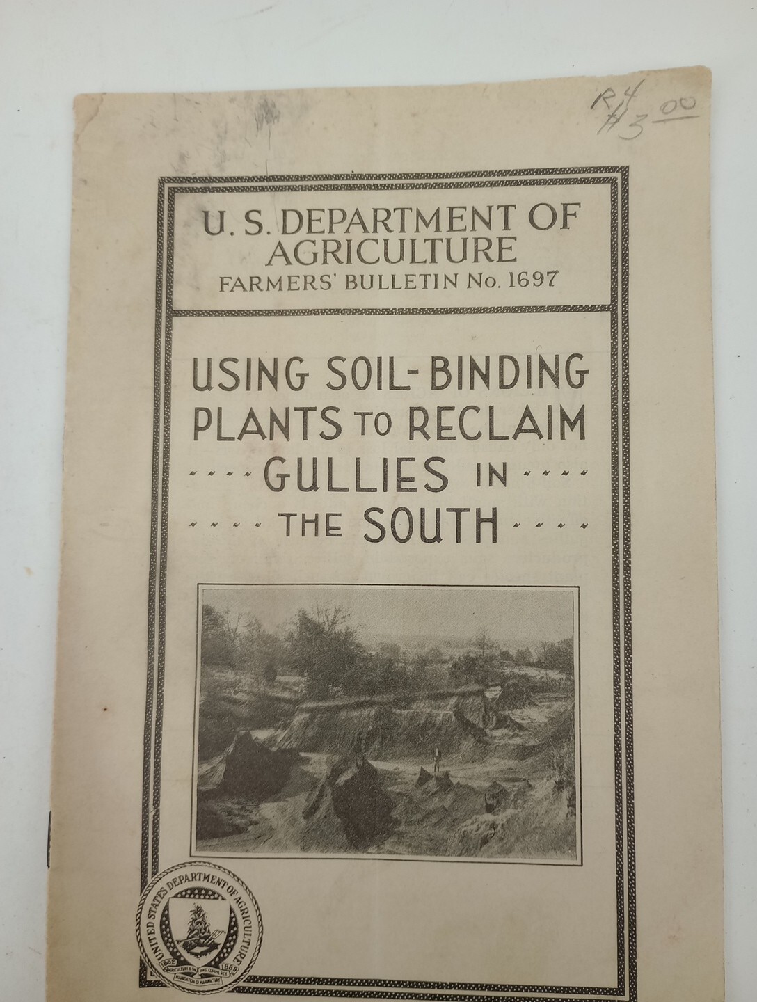 Vtg 1931&33 US Department Of Agriculture. Farmers Paper Bulletins # 1669, 1697