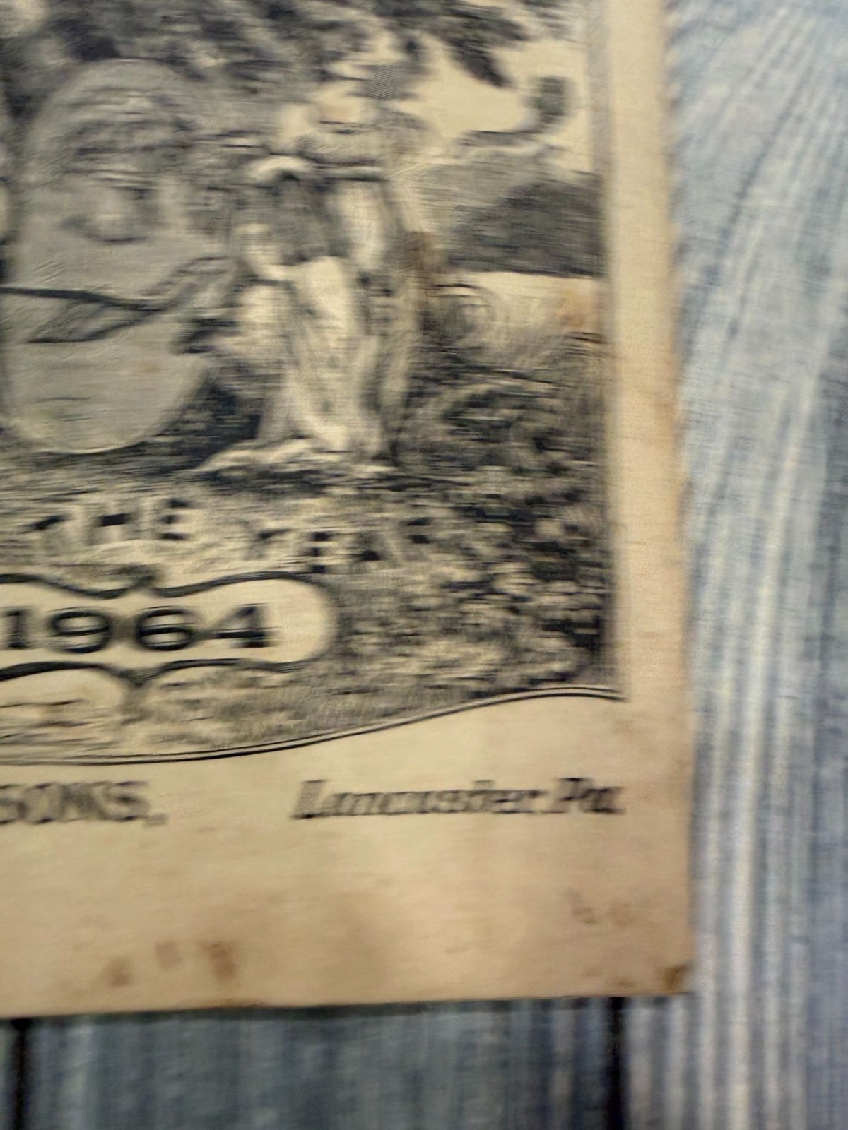Vintage 1964 Agricultural Almanac 139th Vol John Baers Sons Lancaster PA
