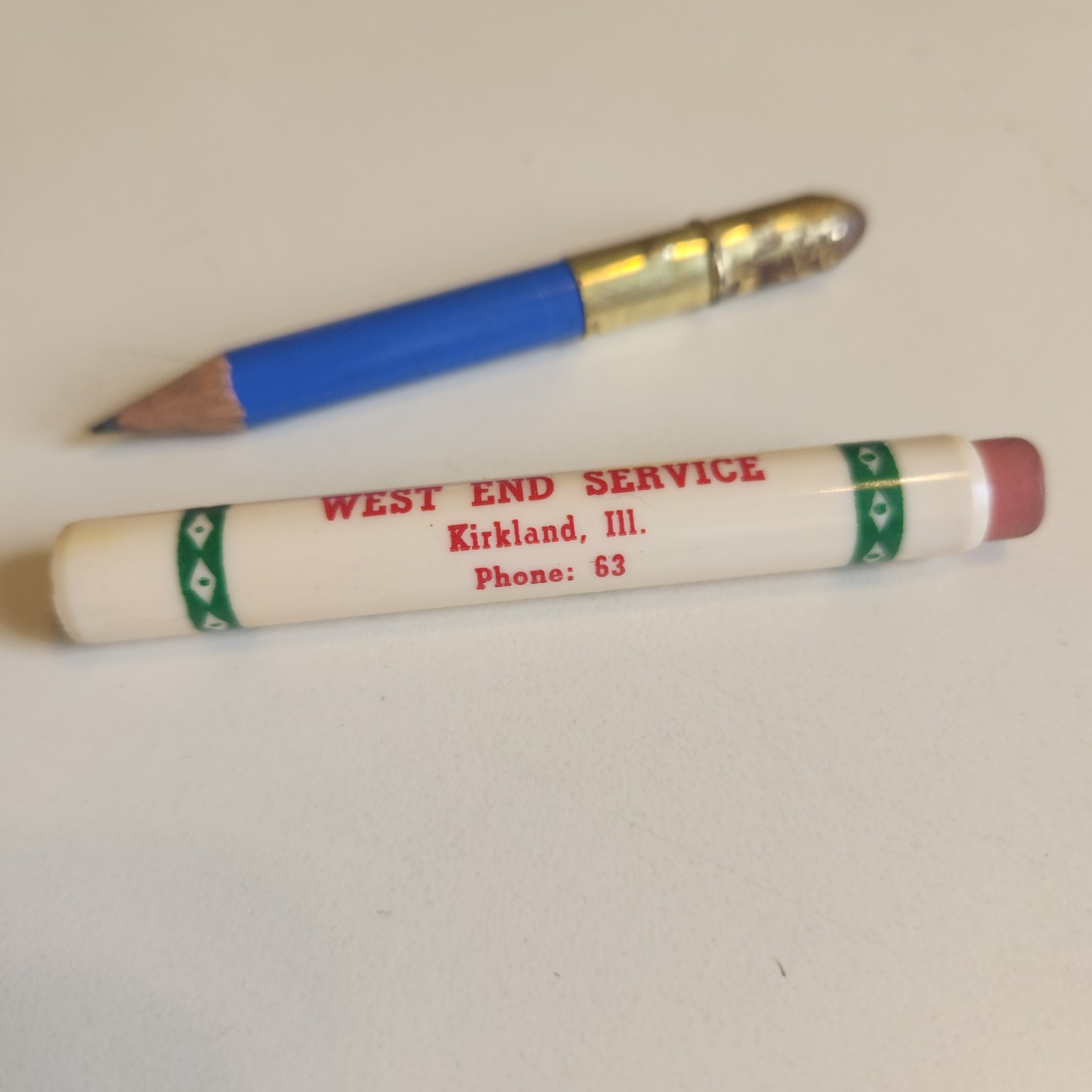 Bullet Pencil New Idea Farm Equipment Kirkland Illinois Vtg Ag Advertising
