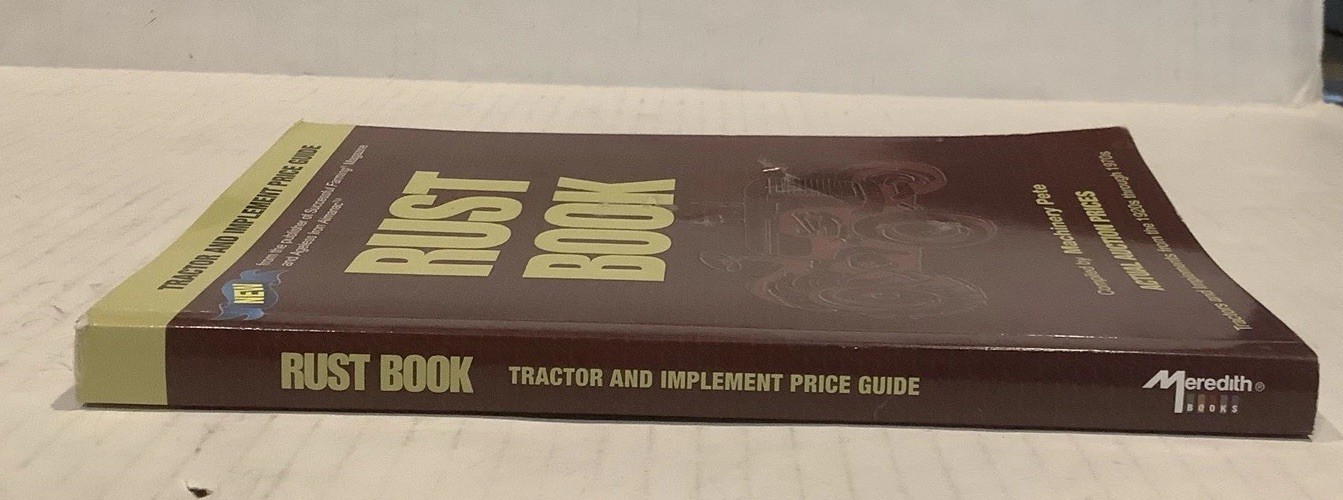 Rust Book Actual Auction Prices Book 1920-1970’s Machinery Pete 2006