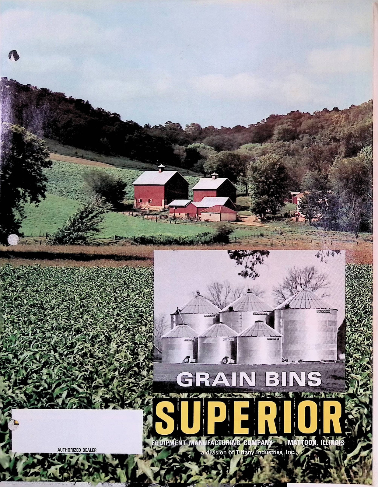 Vintage Farm Brochure Superior Grain Bins Effective Storage and Drying Solution