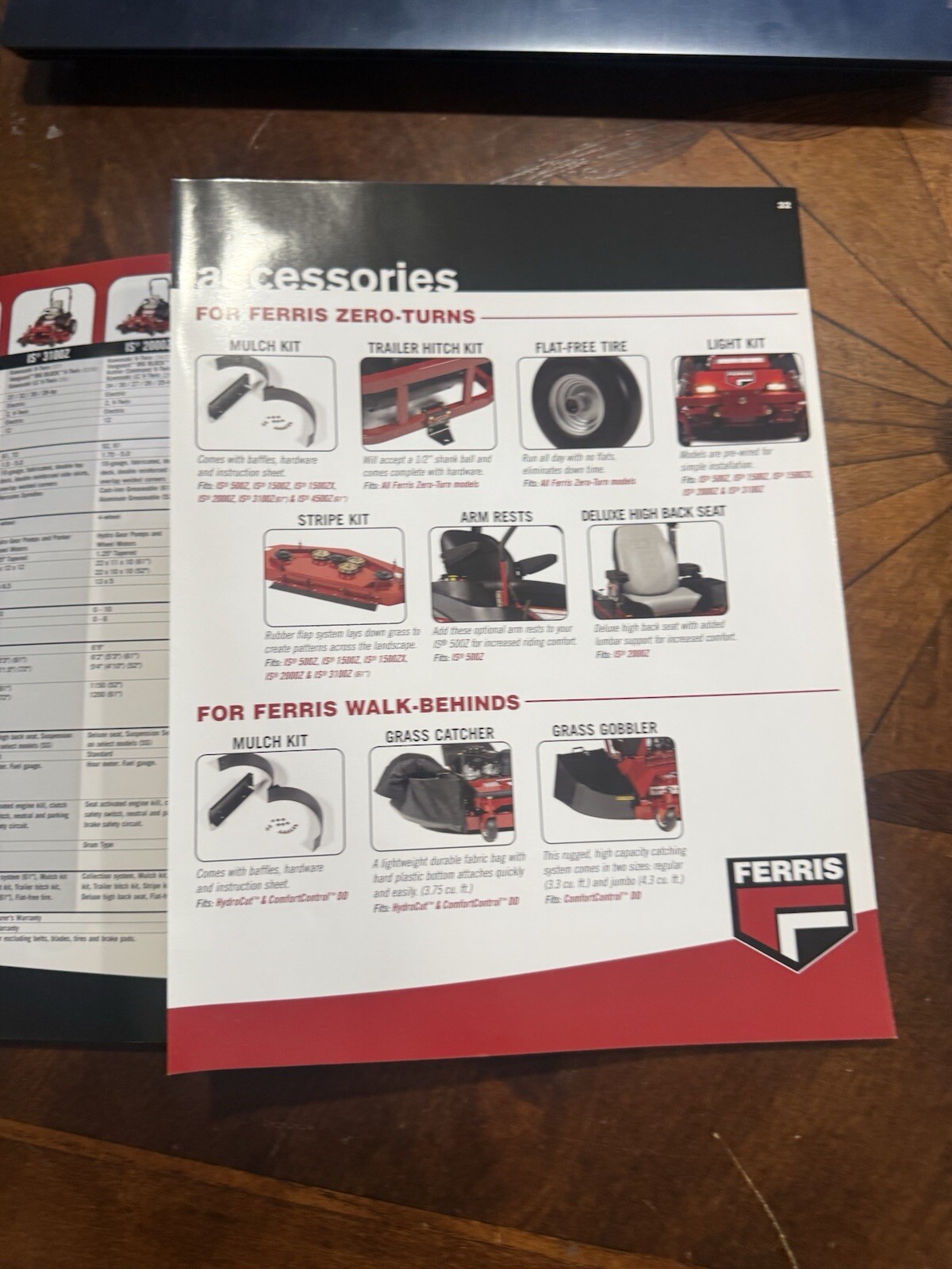 Ferris 2008 Mowers & Zero Turns Sales Catalog Manual Brochure Briggs Stratton