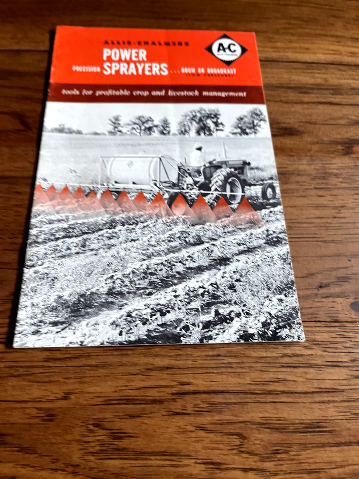 Allis Chalmers Power Sprayers For 1961 Brochure BAOH