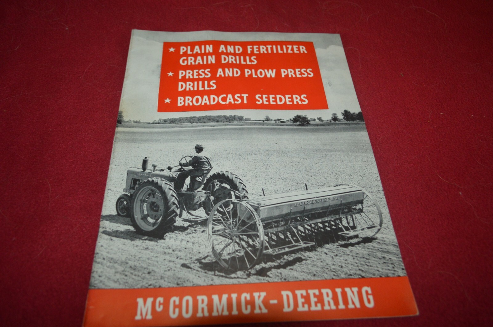 International Harvester Grain Drills For 193? Dealer&rsquo;s Brochure FCCA