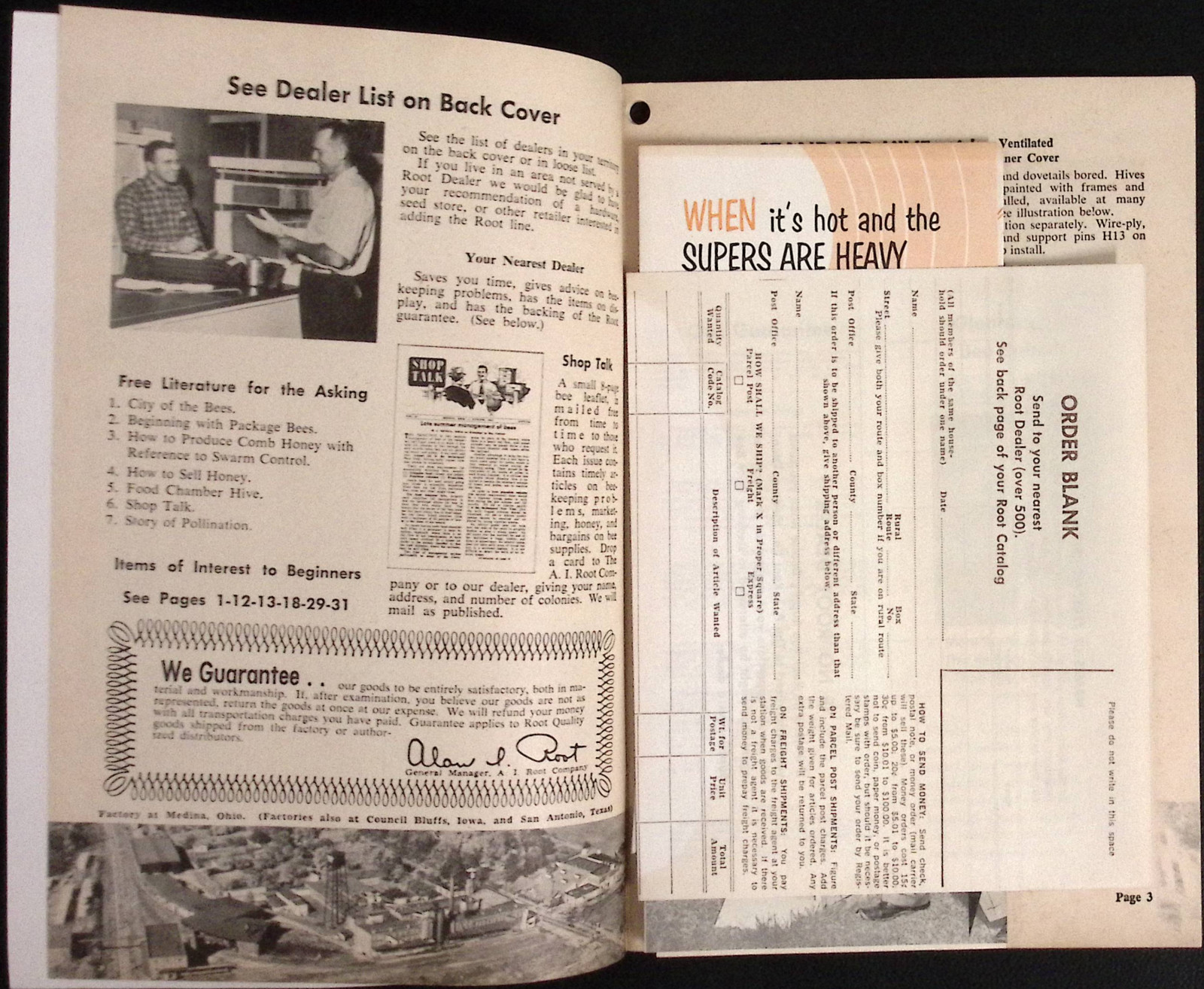 1962 World Fanous Bee Supplies Catalog A I Root Company Medina OH