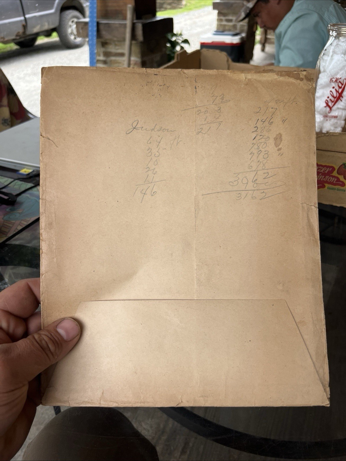 Antique Frick Eclipse Steam Tractor Engine Large Envelope, Bela Pa. Clarion Co.