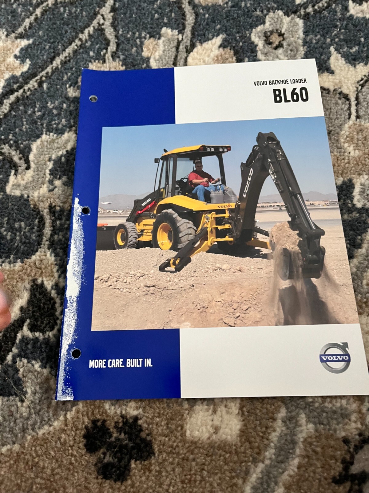 Volvo BL60 Backhoe Leader Brochure FCCA