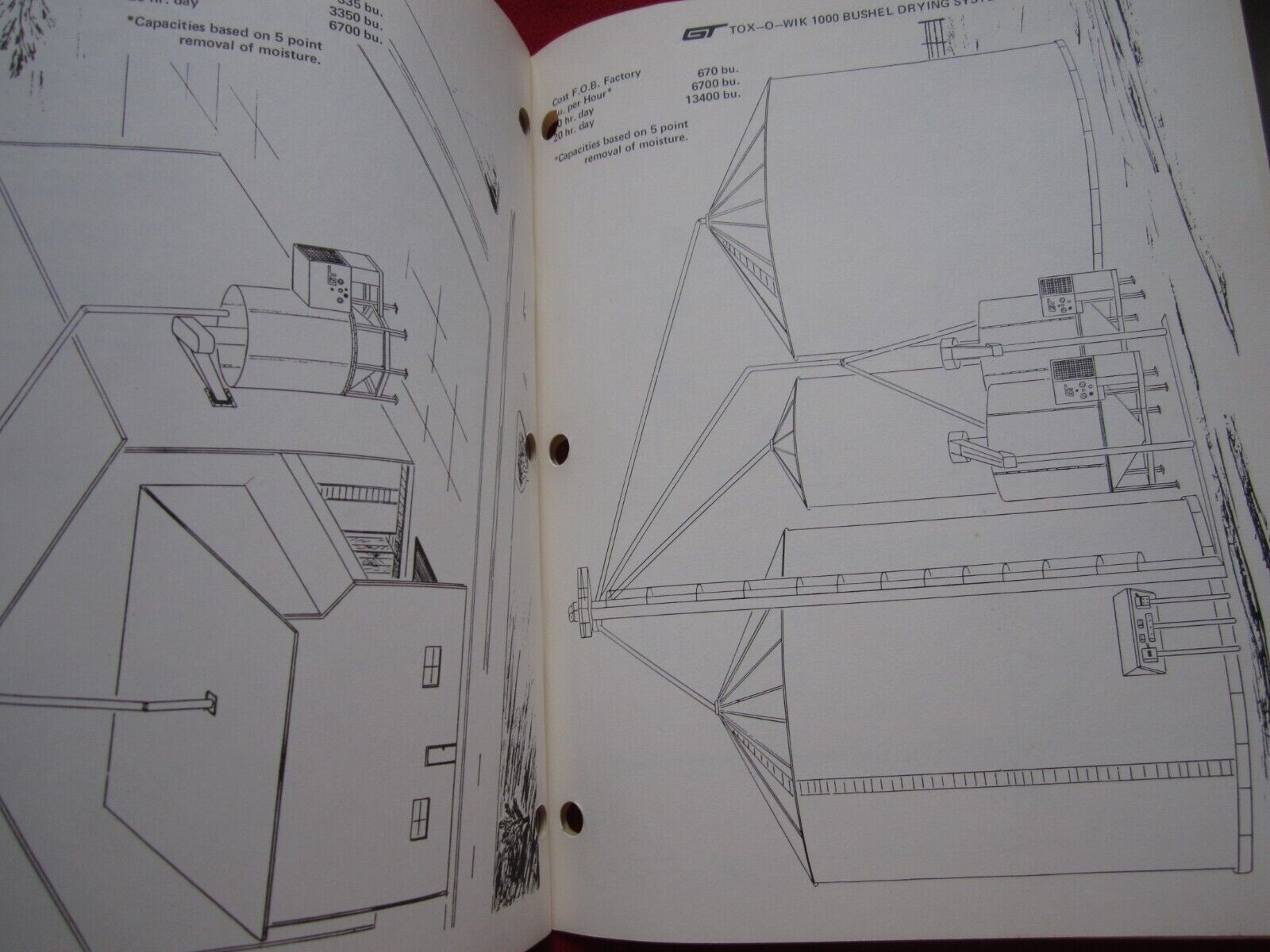 1976 GT GILMORE-TATGE CLAY CENTER KANSAS, TOX-O-WIK BATCH GRAIN DRYERS CATALOG