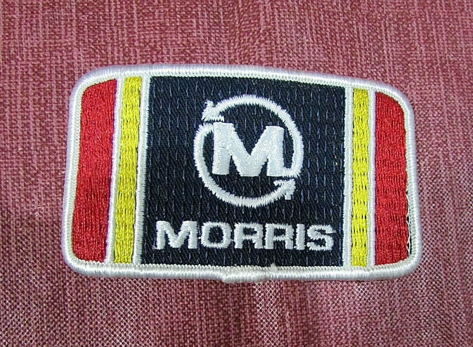 Vintage 1970&rsquo;s Morris Farm Implements Equipment Rectangle Fabric Patch FREE S/H