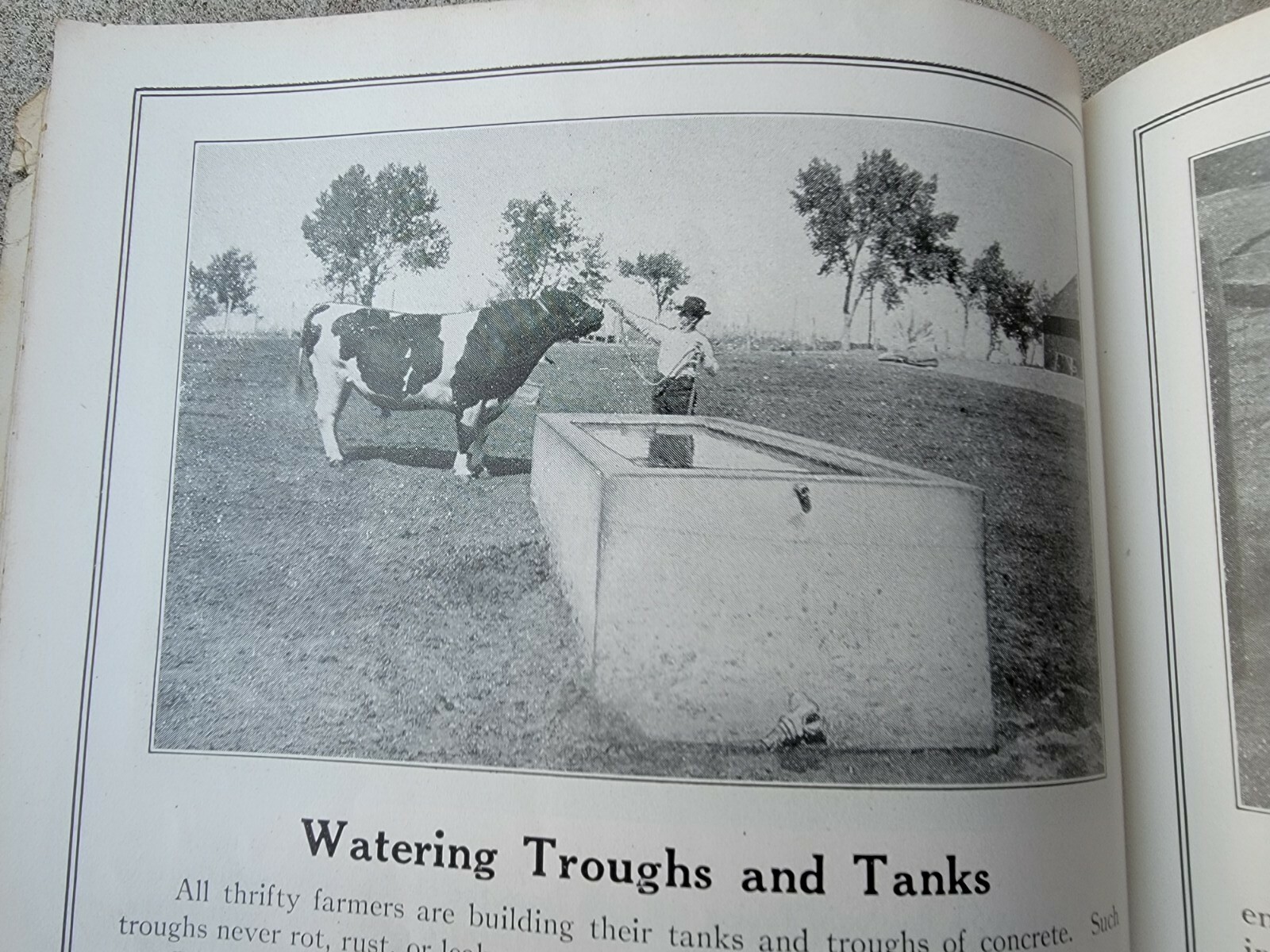 c1910 Advertising Catalog &lsquo;Concrete in the Country&rsquo; Universal Portland Cement Co