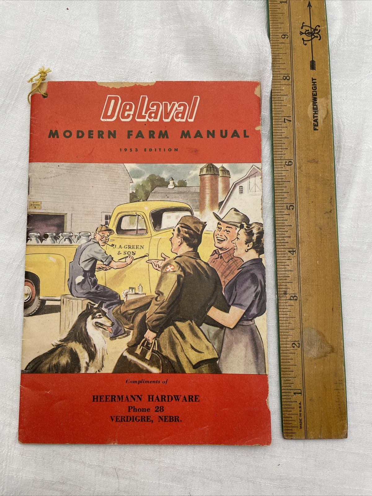 De Laval Modern Farm Manual 1953 Almanac Ag Dairy Farming Advertising Mailer