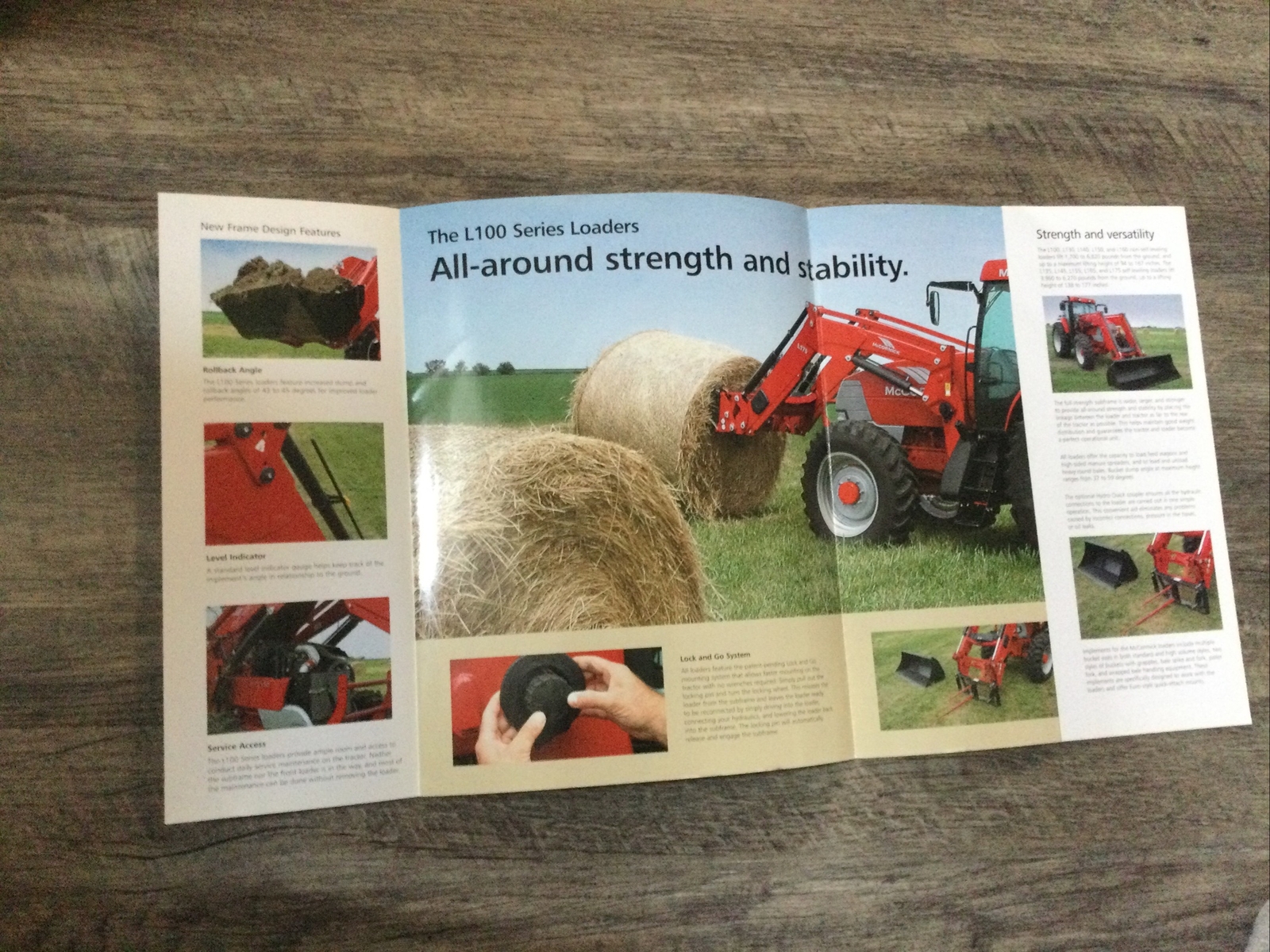 McCormick L100 Series Loaders Tractor Mount Brochure