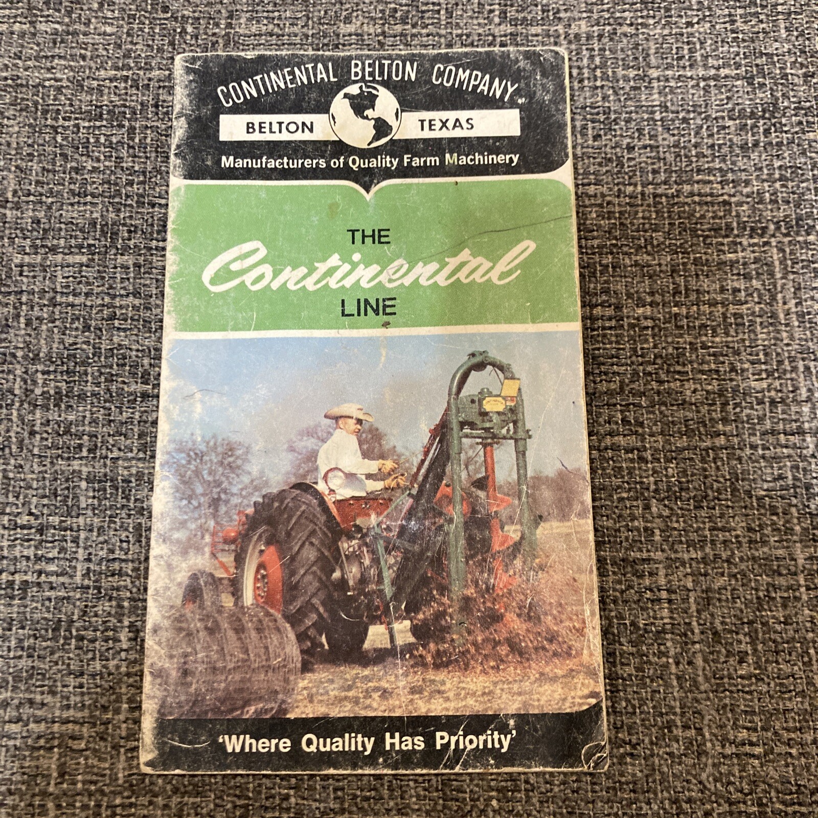 Continental Belton Co Dealer Farm Machinery Advertising Continental Line