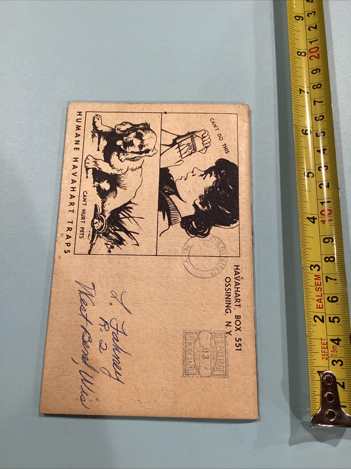 Allcock Manufacturing Co Trapping With Human Havahart Traps Mailer Booklet