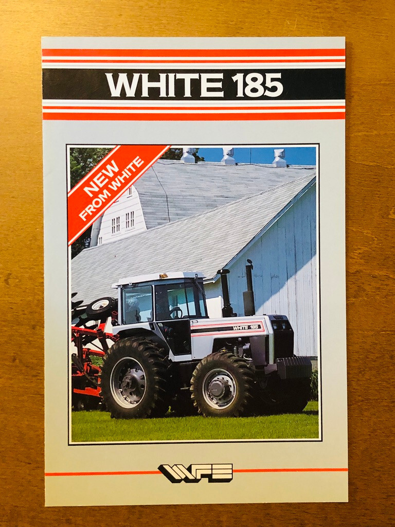 1988 White 185 PTO HP Tractors Specifications Brochure 5 1/2&Prime; x 8 1/2&Prime;