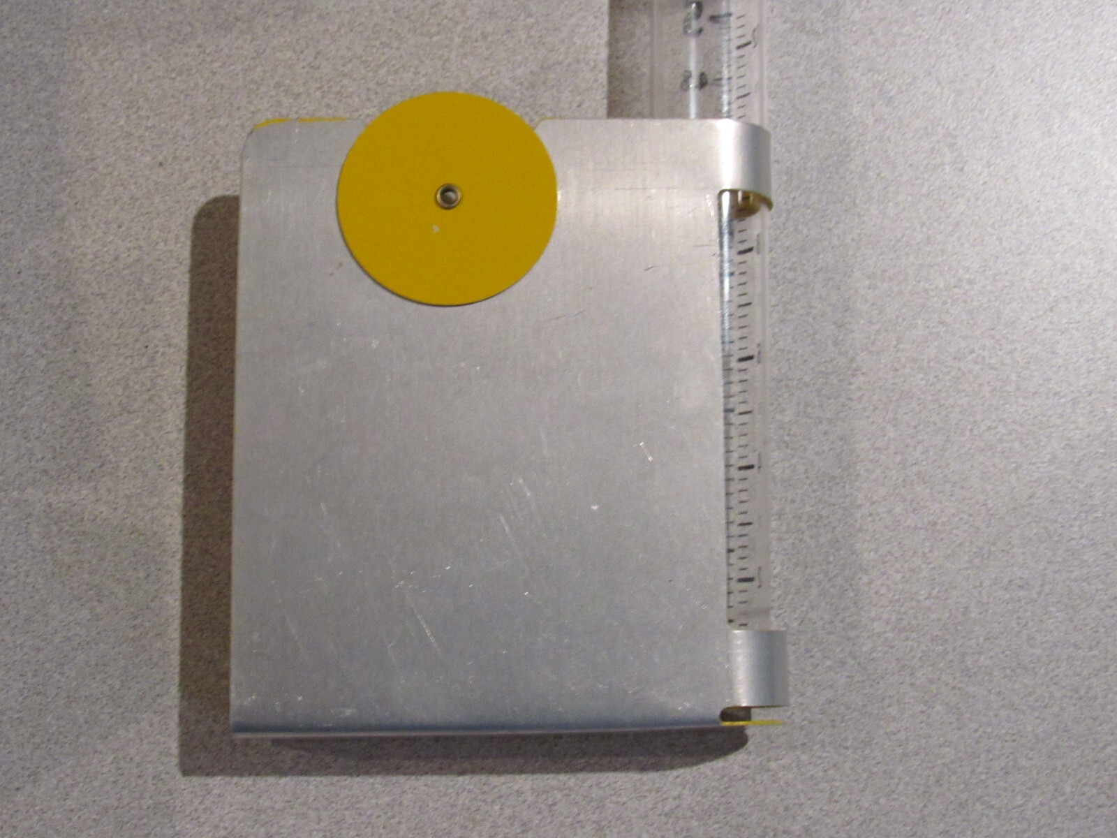 Vintage Dekalb Rain Gauge Recorder Hybrid Sorghum Metal Glass Farmer Crop Rare