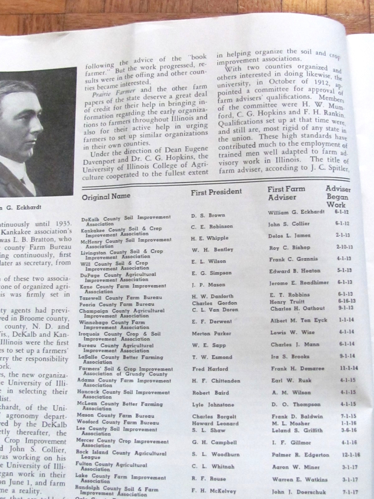 1941 The Illinois Agricultural Association Record 25 Year Issue Farm Bureau