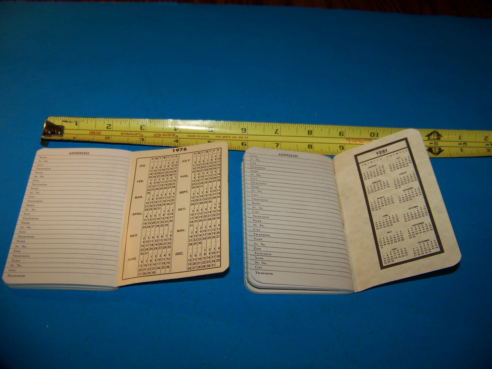 FMC Corp. Agricultural Farmers « Daily Reminder » Memo Booklet Vintage 1975 & 1980