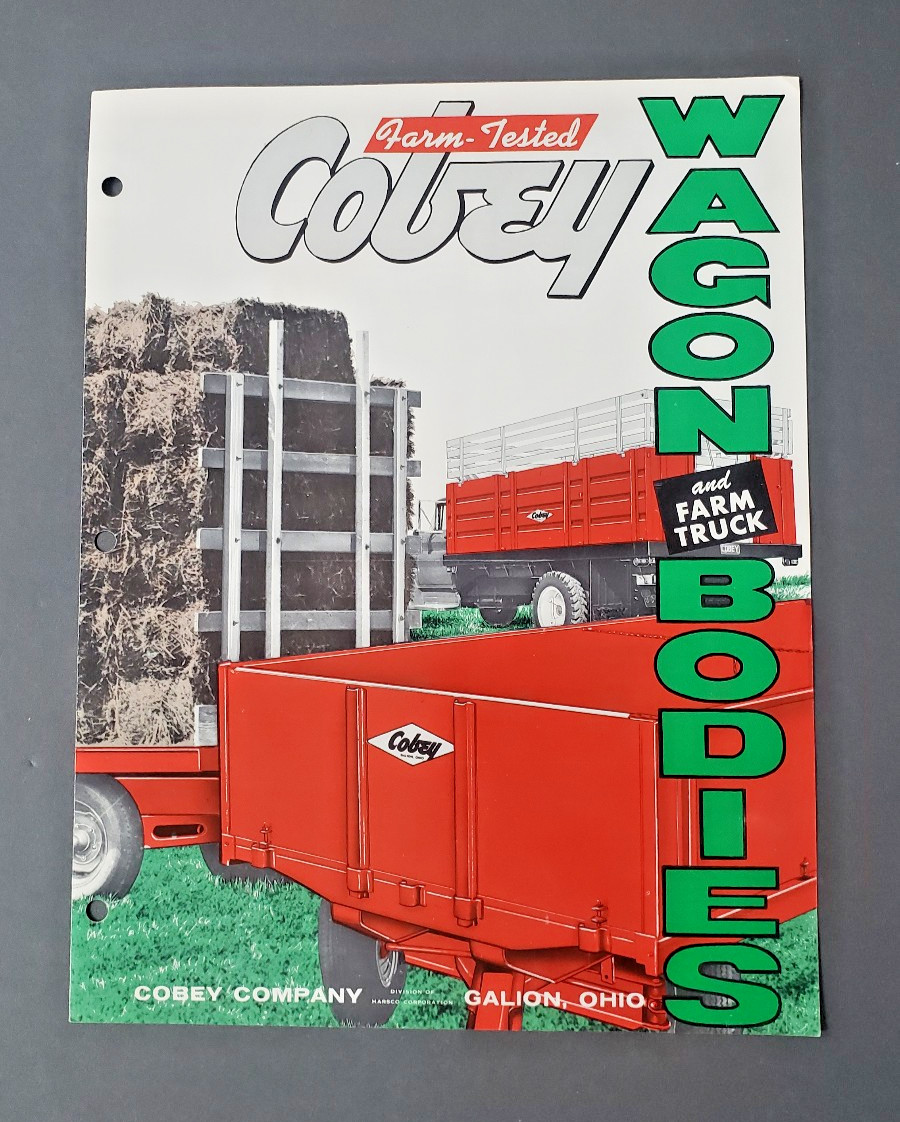 vtg LOT Farming Brochures Cockshutt Cobey Stan-hoist Owatonna Ferguson Tractor