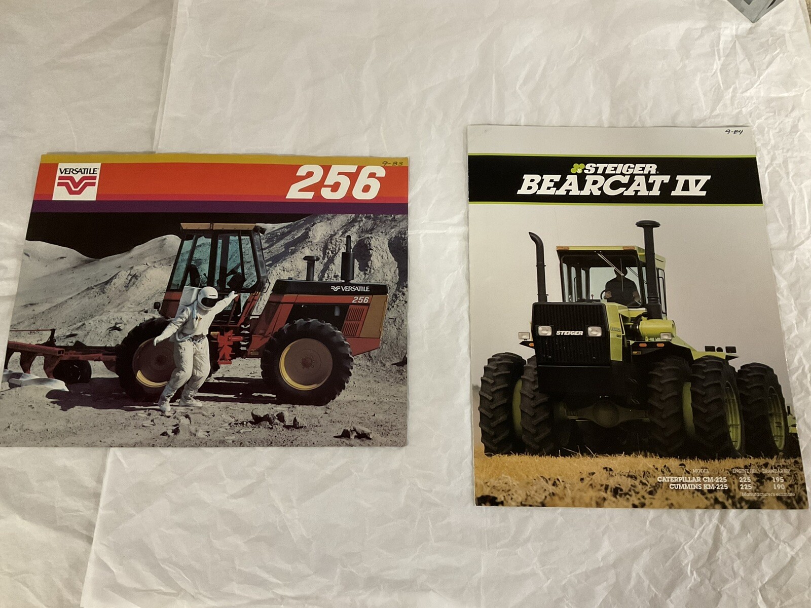 Steiger & Versatile Tractor Brochures