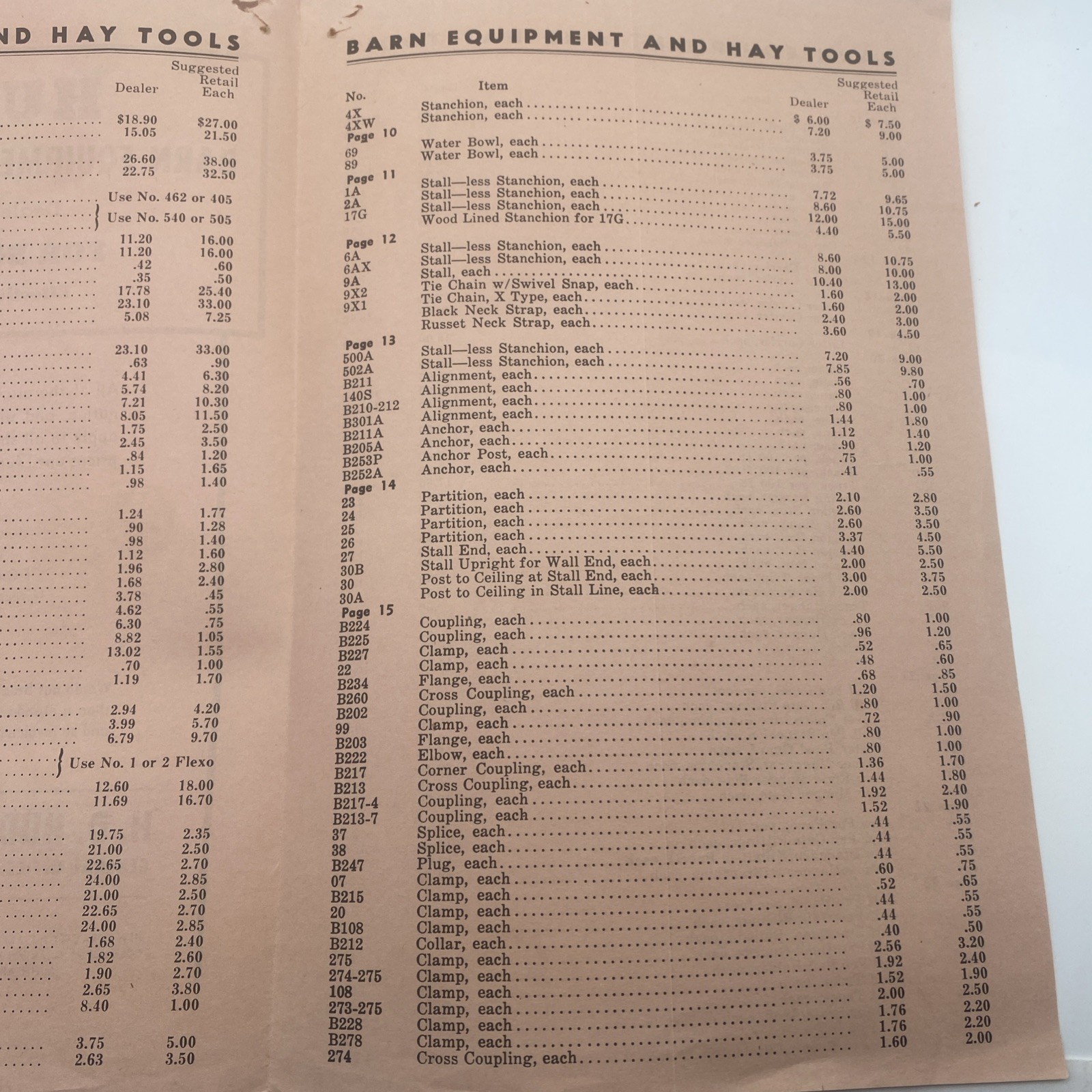 Vintage 1947 Hudson Barn Equipment Hay Tools Brochure Agriculture Advert F44