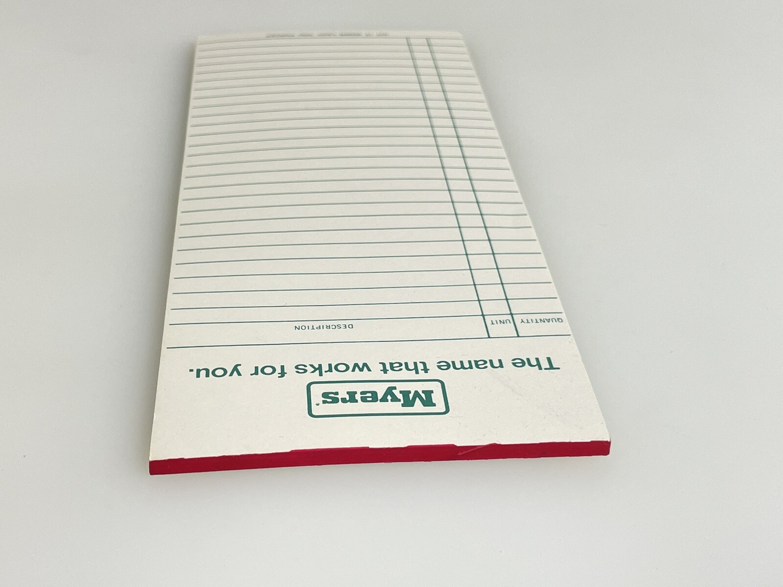 F.E.Myers & Bros. Order Pad Notepad 1960&rsquo;s Pumps,Sprayers,Hay Tools Vintage