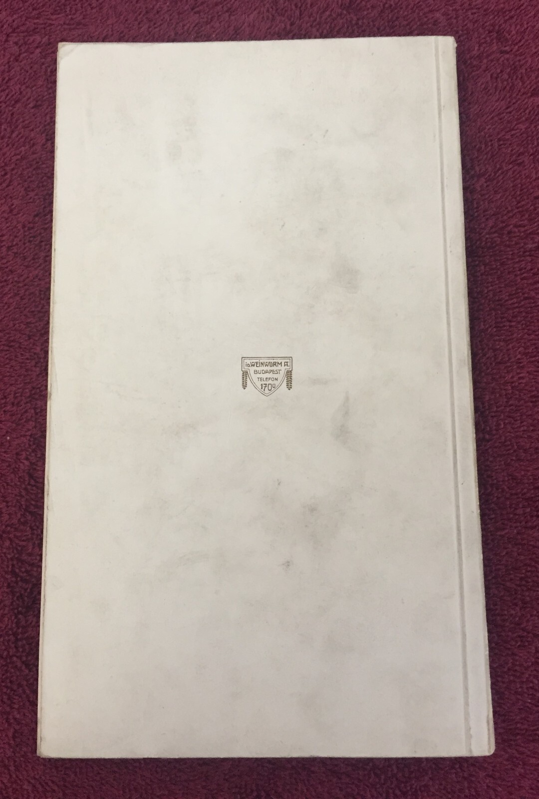 RARE 1914 Guide To Royal Hungarian Agricultural Museum Hungary Farming History