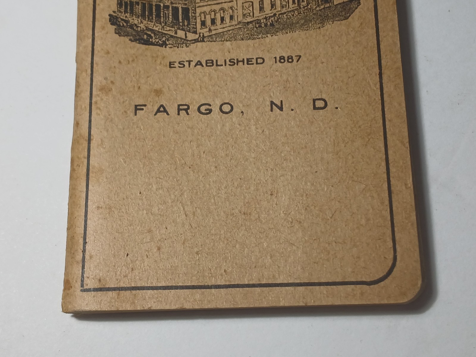 1913 Vintage Antique Fargo North Dakota Seed House Farm Ledger Book Magill & Co.