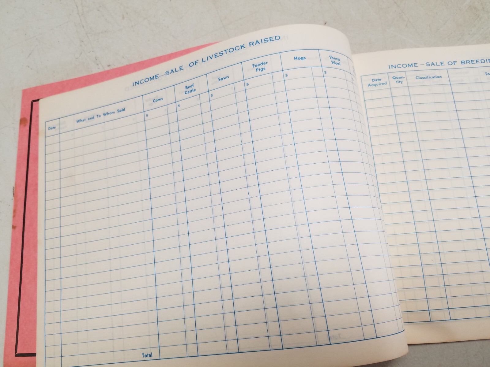 Farmer&rsquo;s Co-Operative Farm Account Book 1966 (V)