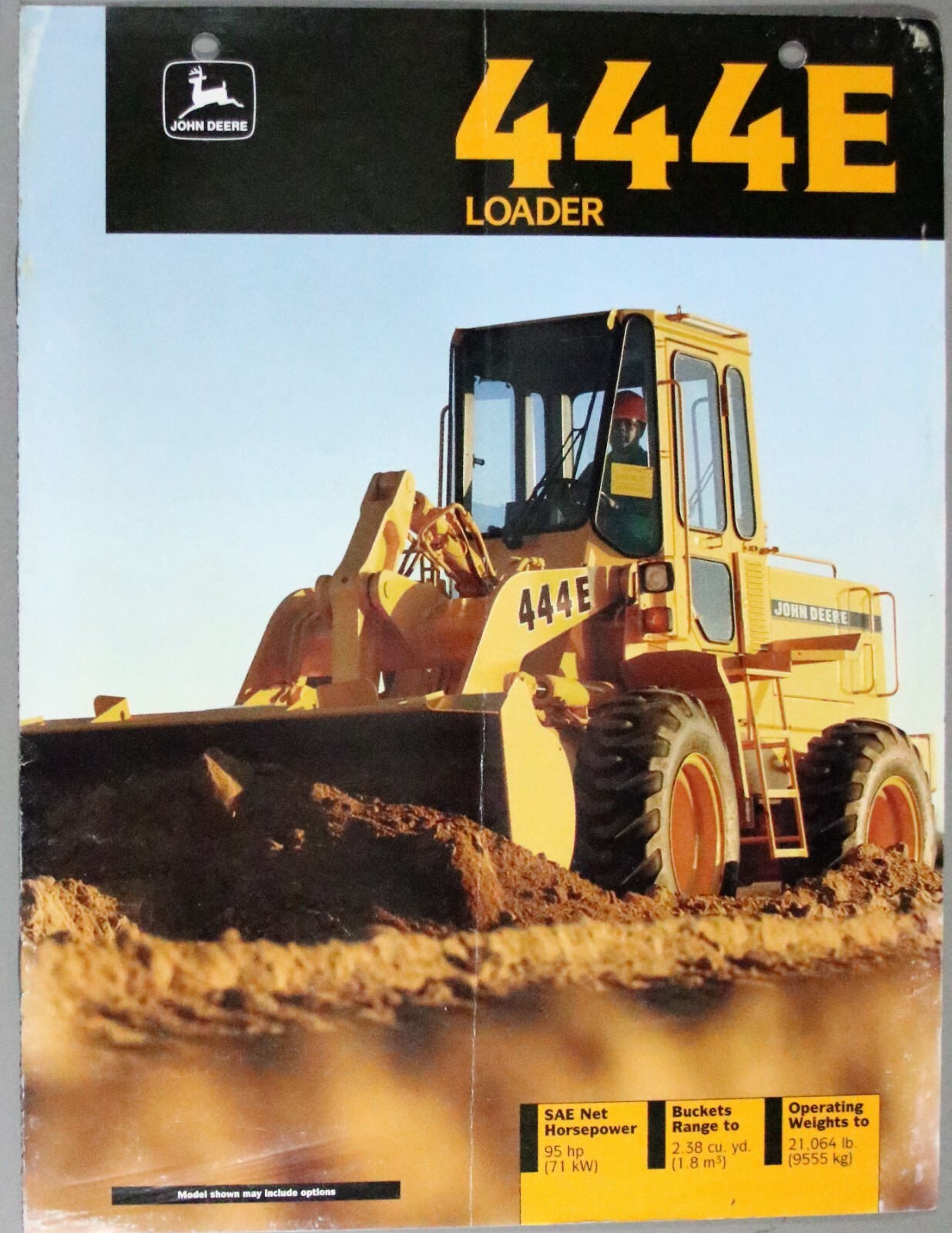 JOHN DEERE Brochures/Literature 444E Loader (11)