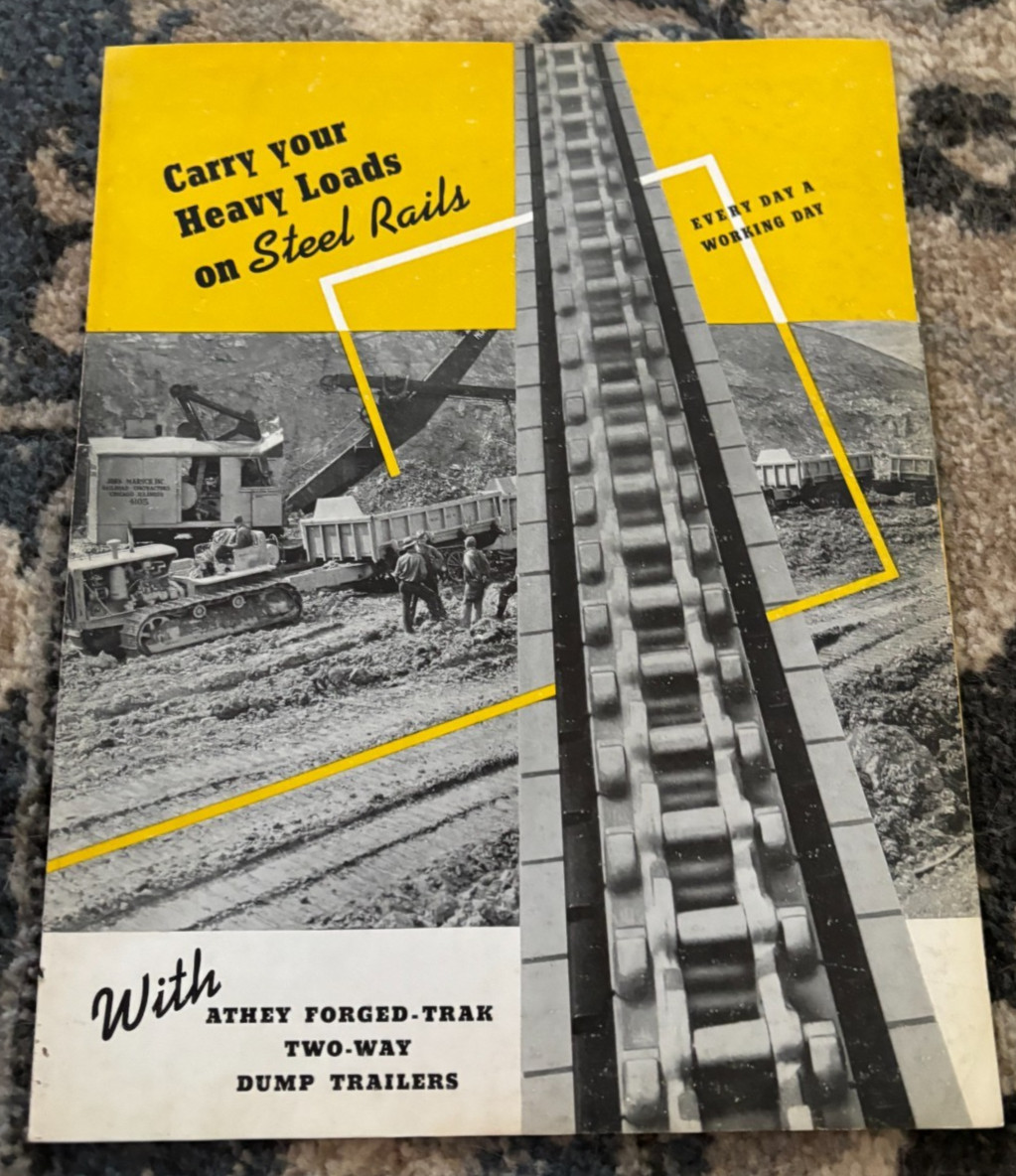 Athey Forged Trak Two Way Dump Trailers Brochure DCPA25