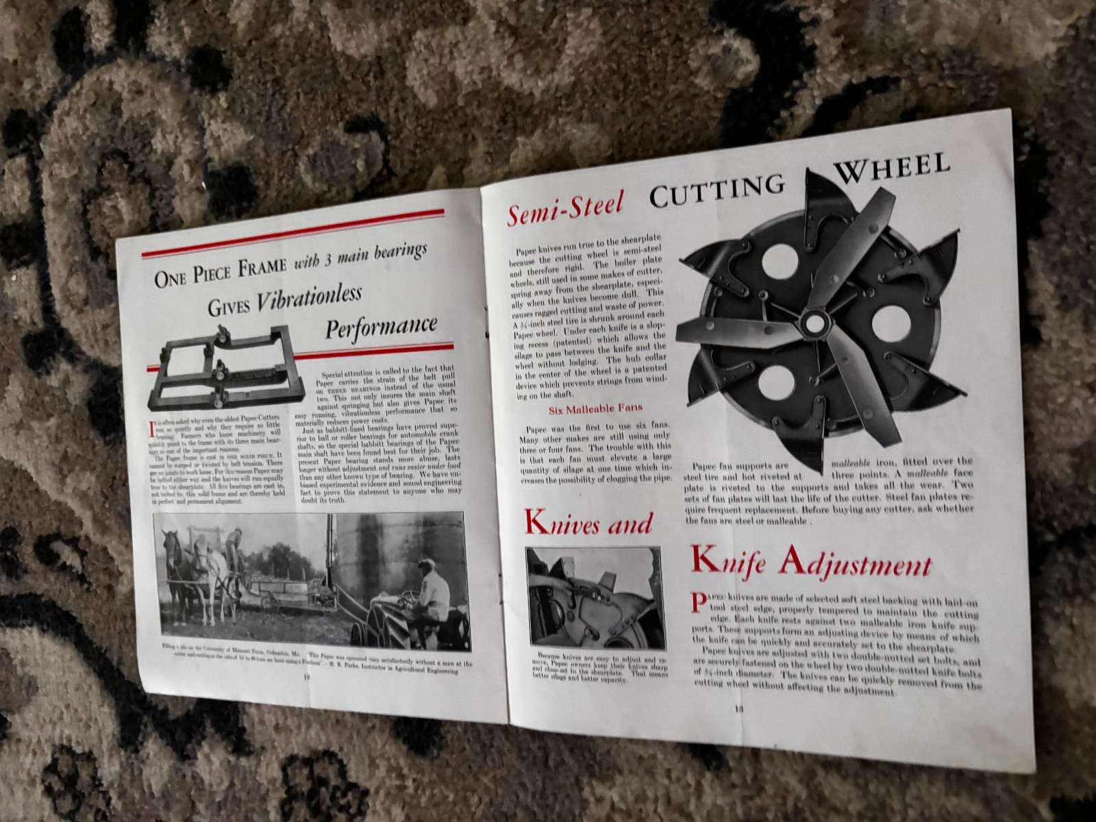 Papec Ensliage Cutters For 1932 Brochure DCPA26