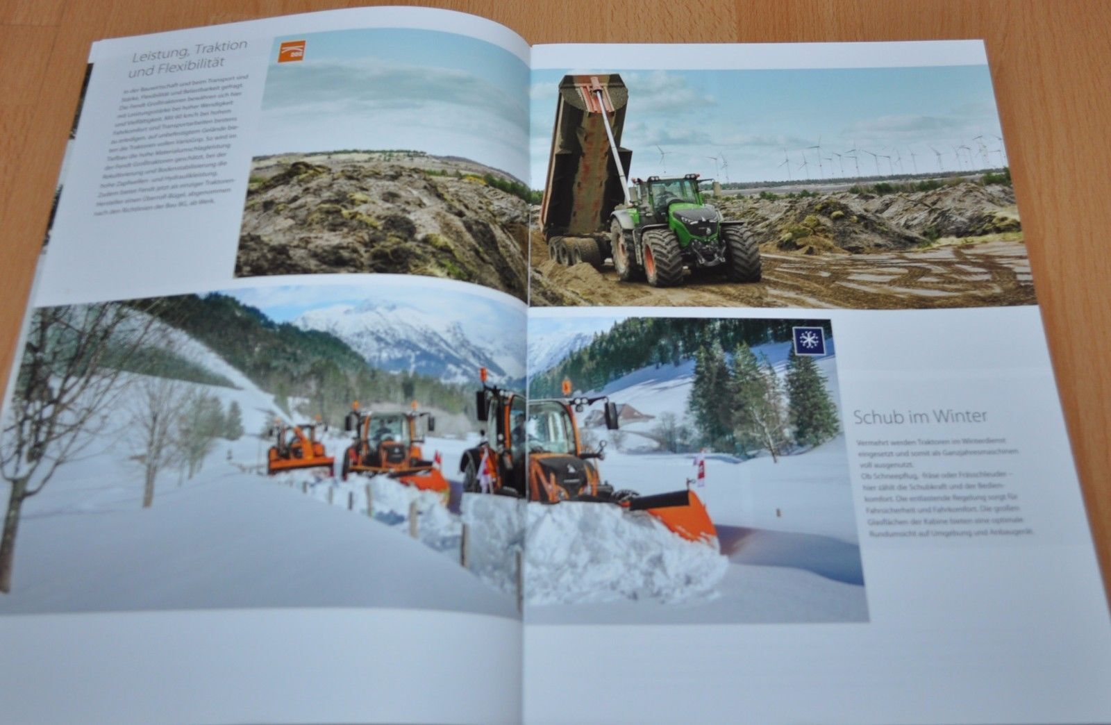 Fendt Applications tractors Brochure Prospekt