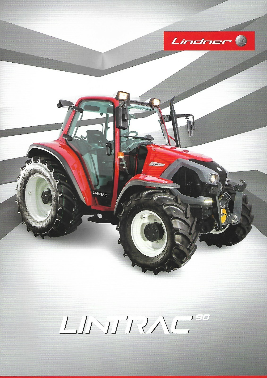 Farm Tractor Prospekt – Lindner – Lintrac 90 – 2015 – GERMAN language (F7578)