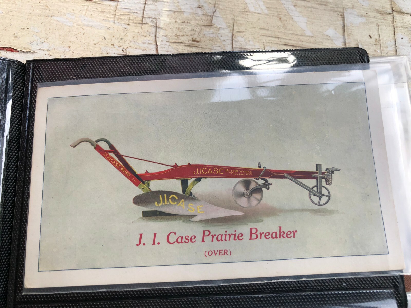 MISC-4158 early 1900s/late 1800s J I CASE FARM IMPLEMENT flyer PRAIRIE BREAKER
