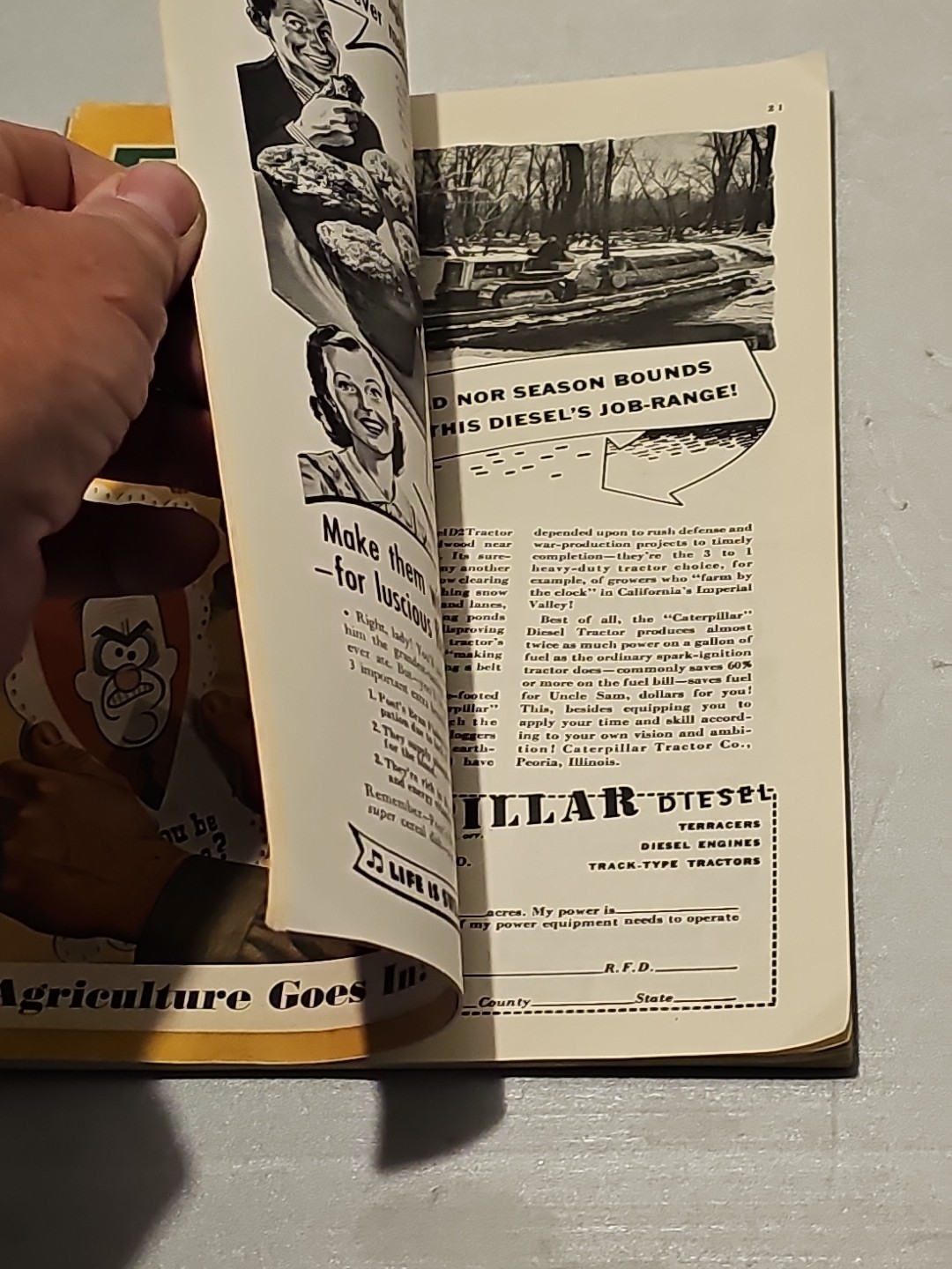 Original WW2 Farm Journal Magazine February 1942