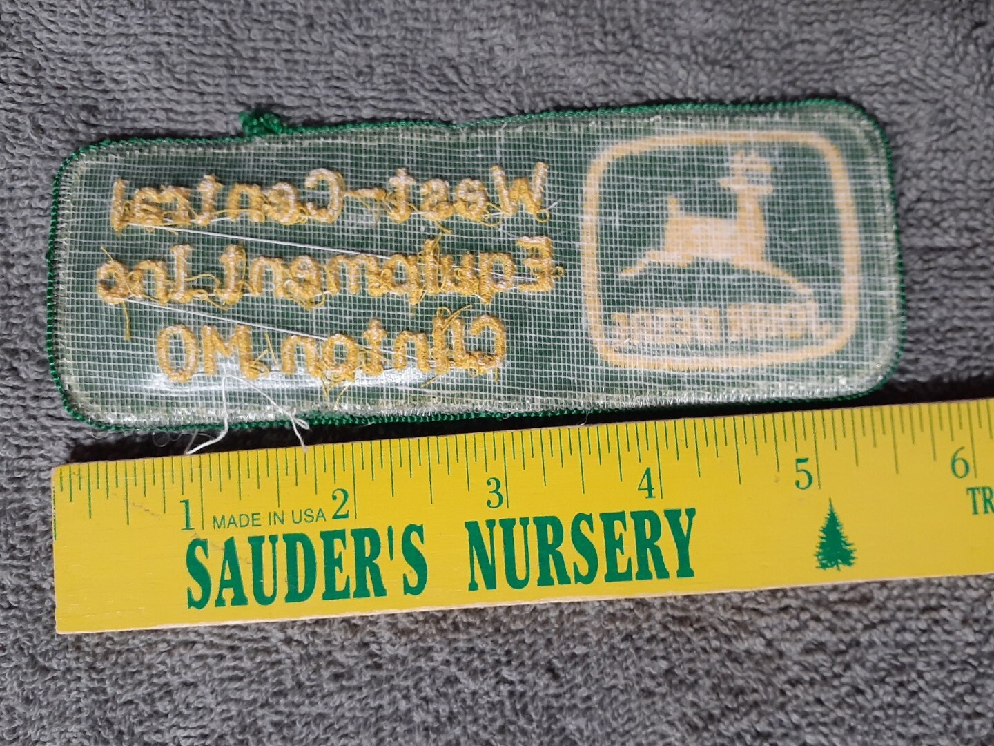 West-Central Equipment Inc Clinton MO Iron-On Patch