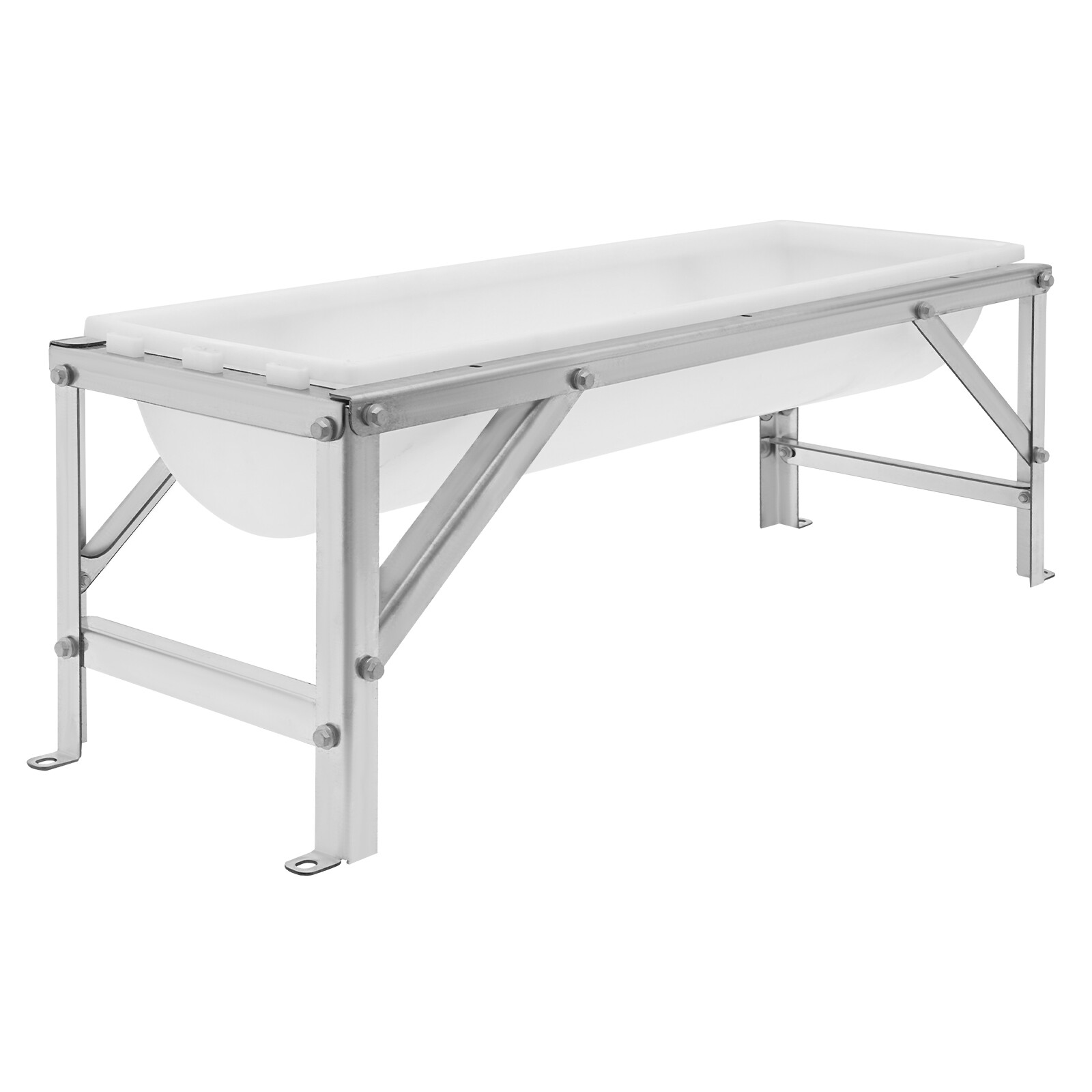 Large Capacity Livestock Feed Trough Long Feeder Feed Trough with Stand SALE