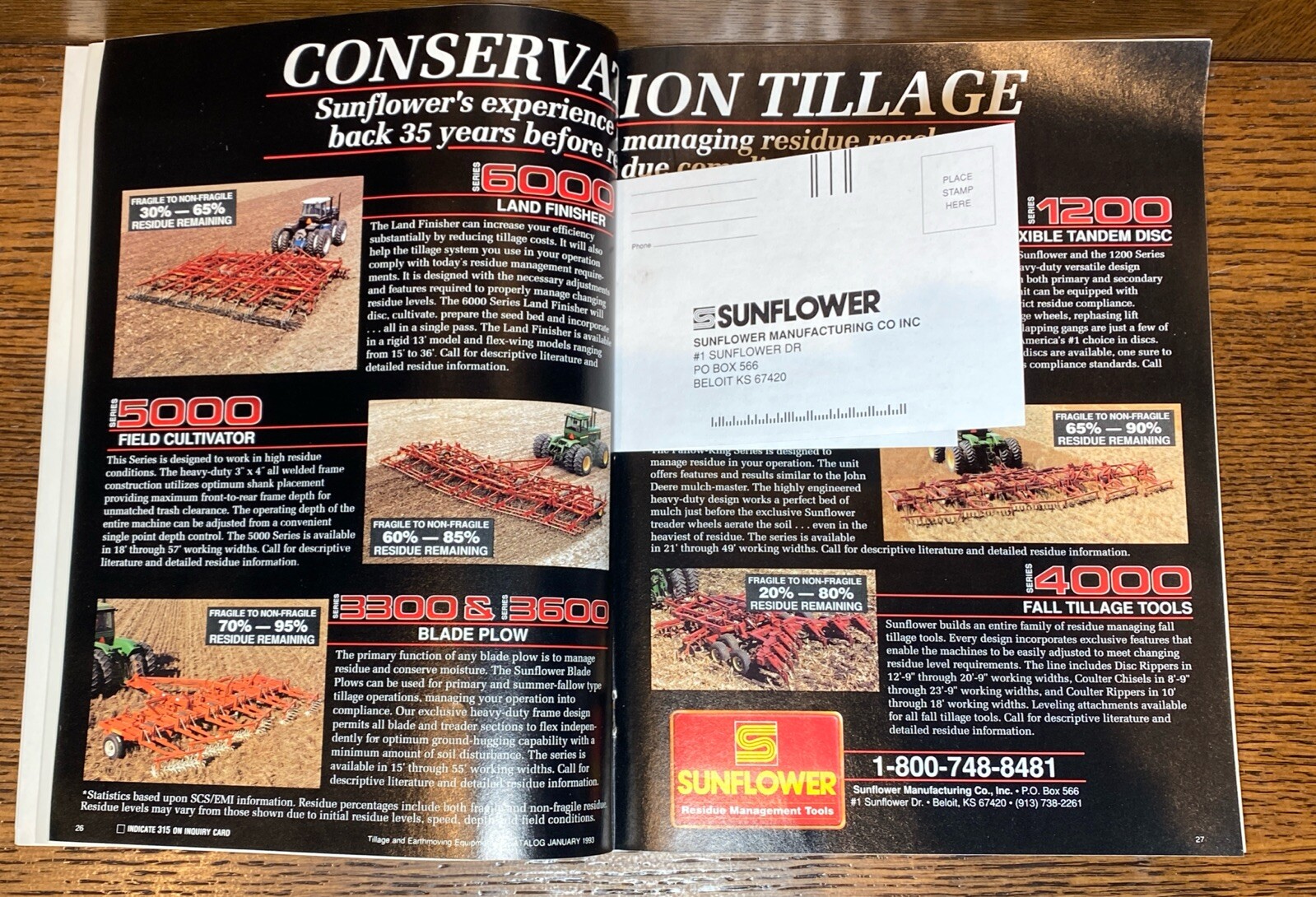 Vintage Farm Equipment Catalog January 1993 Livestock Crops Grain Buyer&rsquo;s Guide