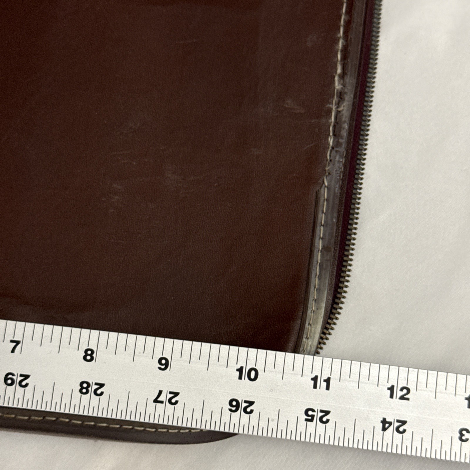 True Vintage Ringfolio National antique Leather secretary Business Binder USA