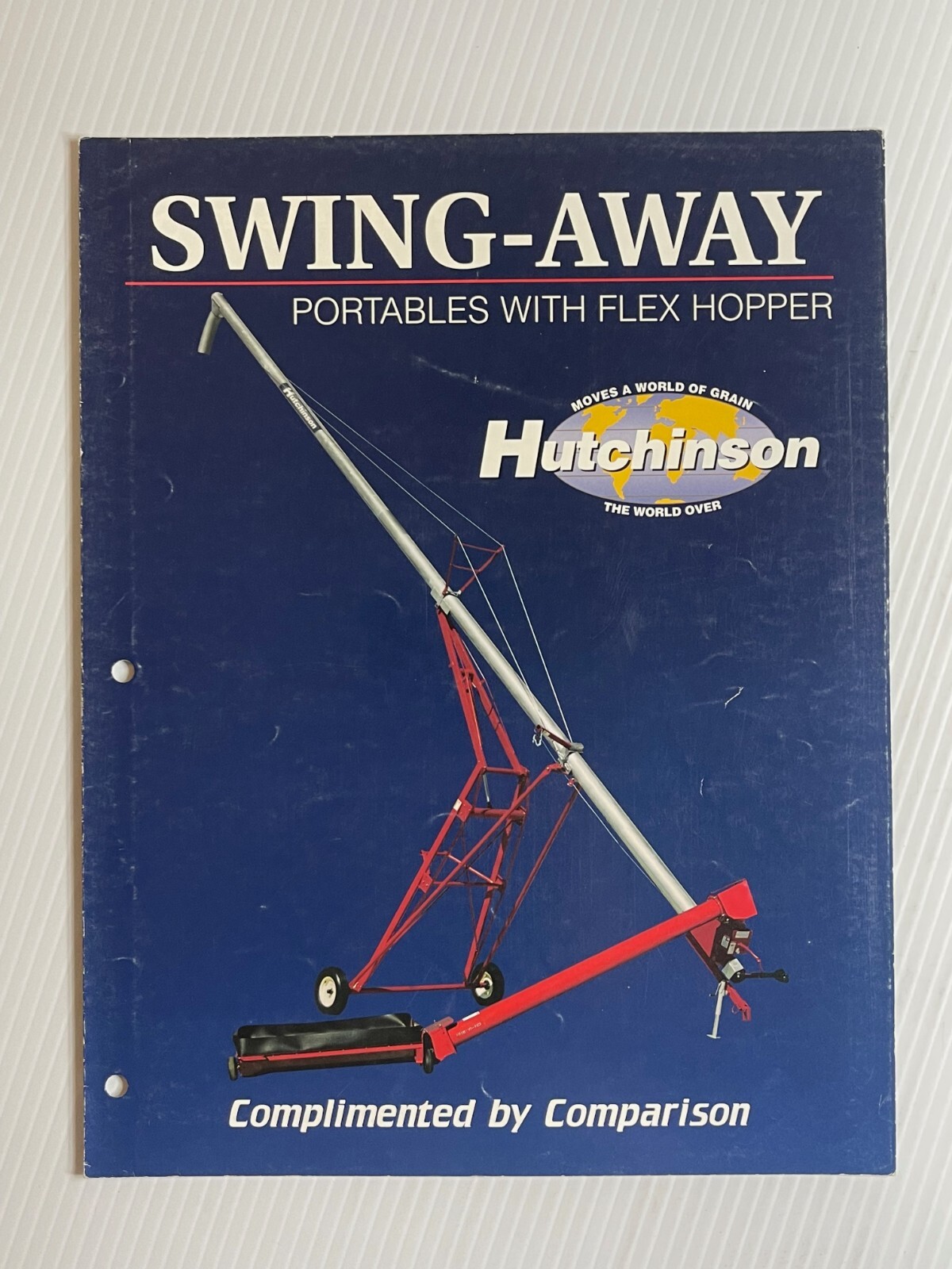 Hutchinson Swing-Away Grain Auger Sales Brochure 2005 (Showroom Sales Book)