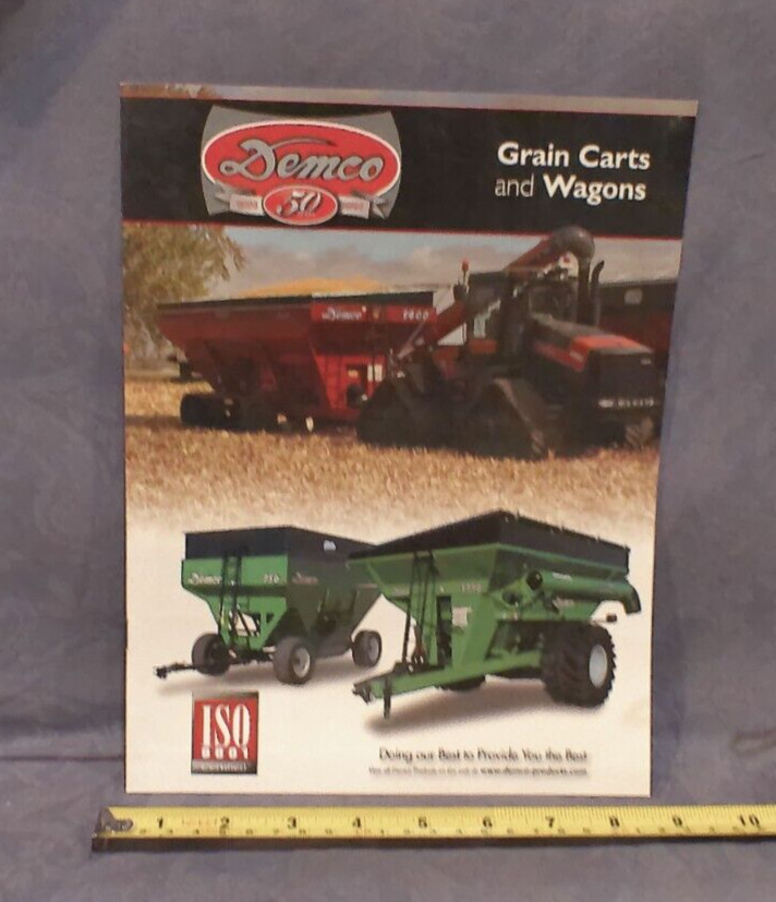 Demco 50 Years 2014 Grain Carts And Wagons Sales Brochure